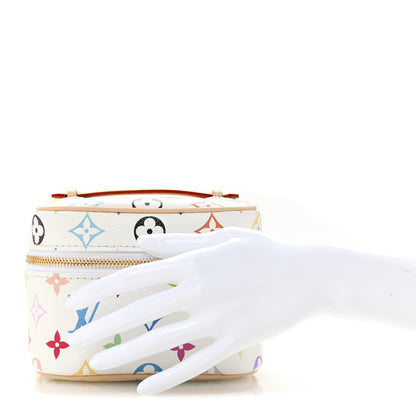 Louis Vuitton LV x TM Monogram Multicolor Nano Nice White 2 of 7