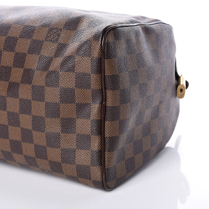 Louis Vuitton Damier Ebene Speedy 30 10 of 10