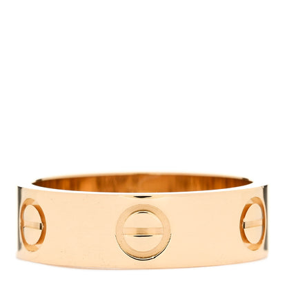 Cartier 18K Yellow Gold 5.5mm LOVE Ring 52 6 3 of 4