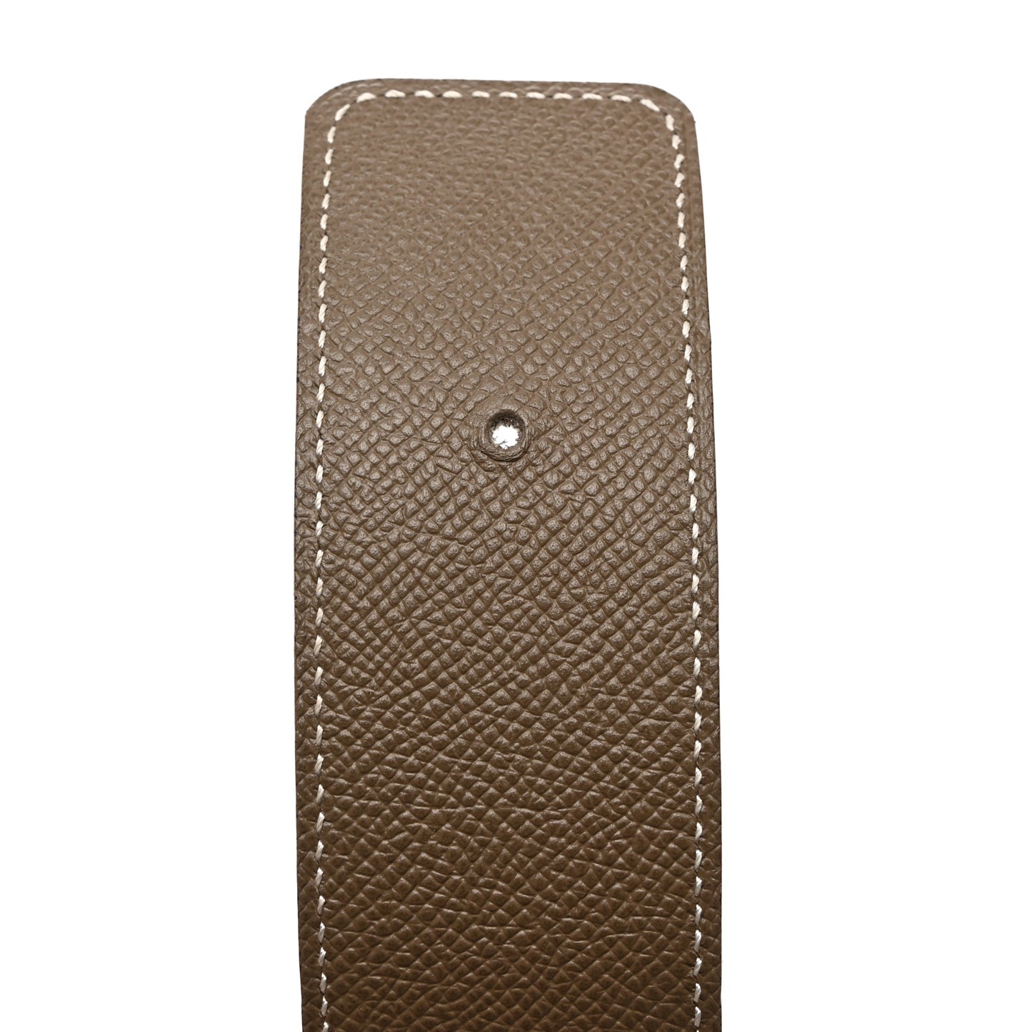 Epsom 42mm Belt Strap 90 White Etoupe