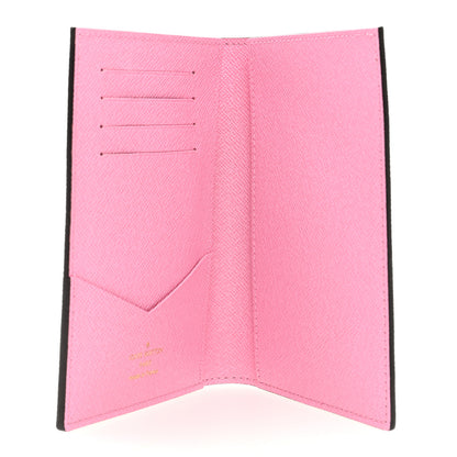 Louis Vuitton Monogram 2023 Christmas Animation Alpine Passport Cover Pink 5 of 6