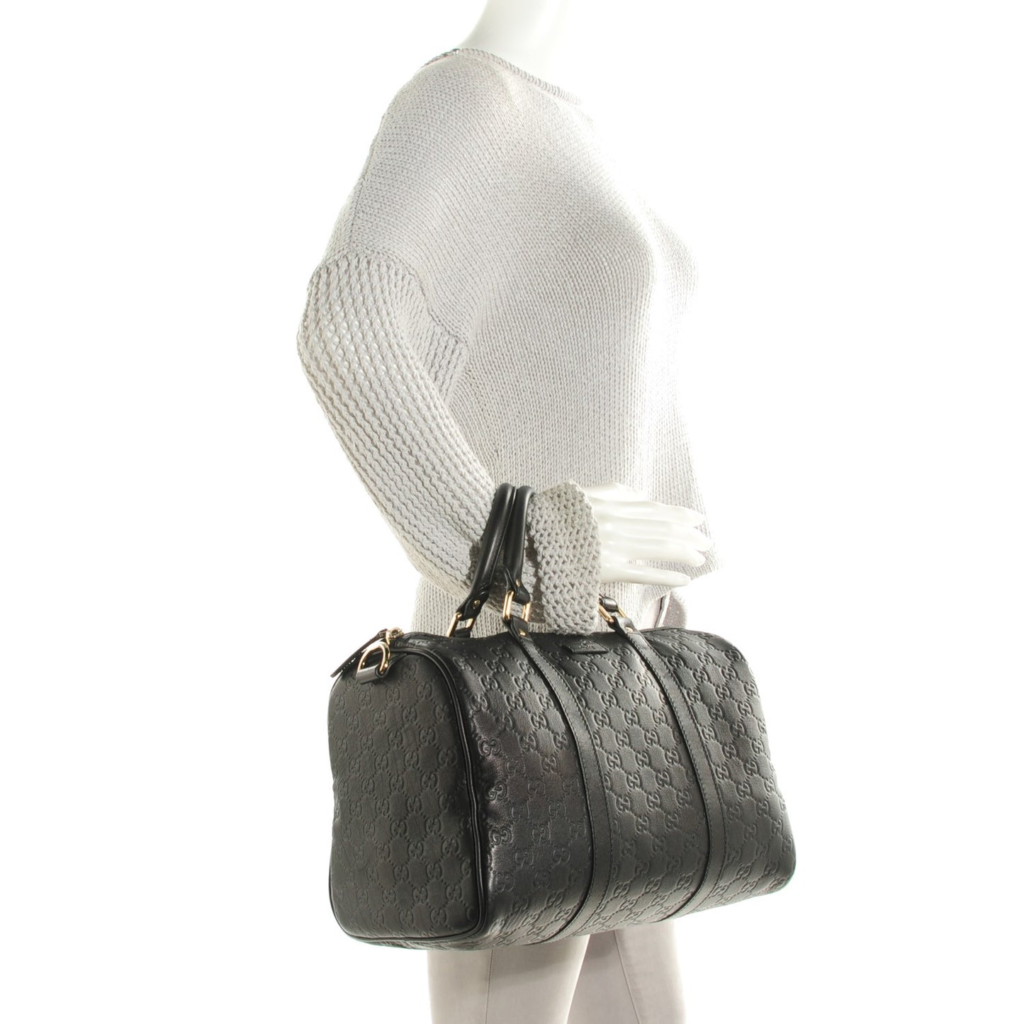 Guccissima Medium Joy Boston Black