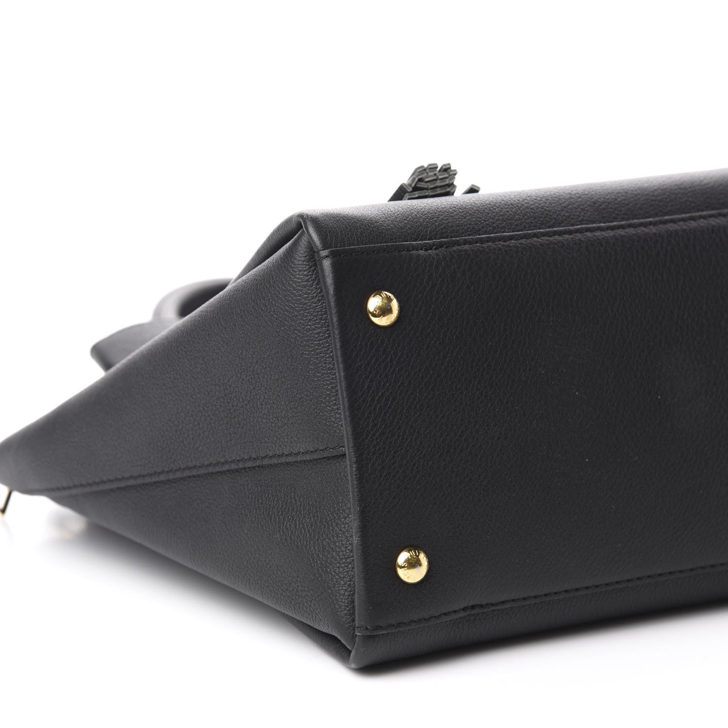 Louis Vuitton Calfskin Lockmeto Black 6 of 14