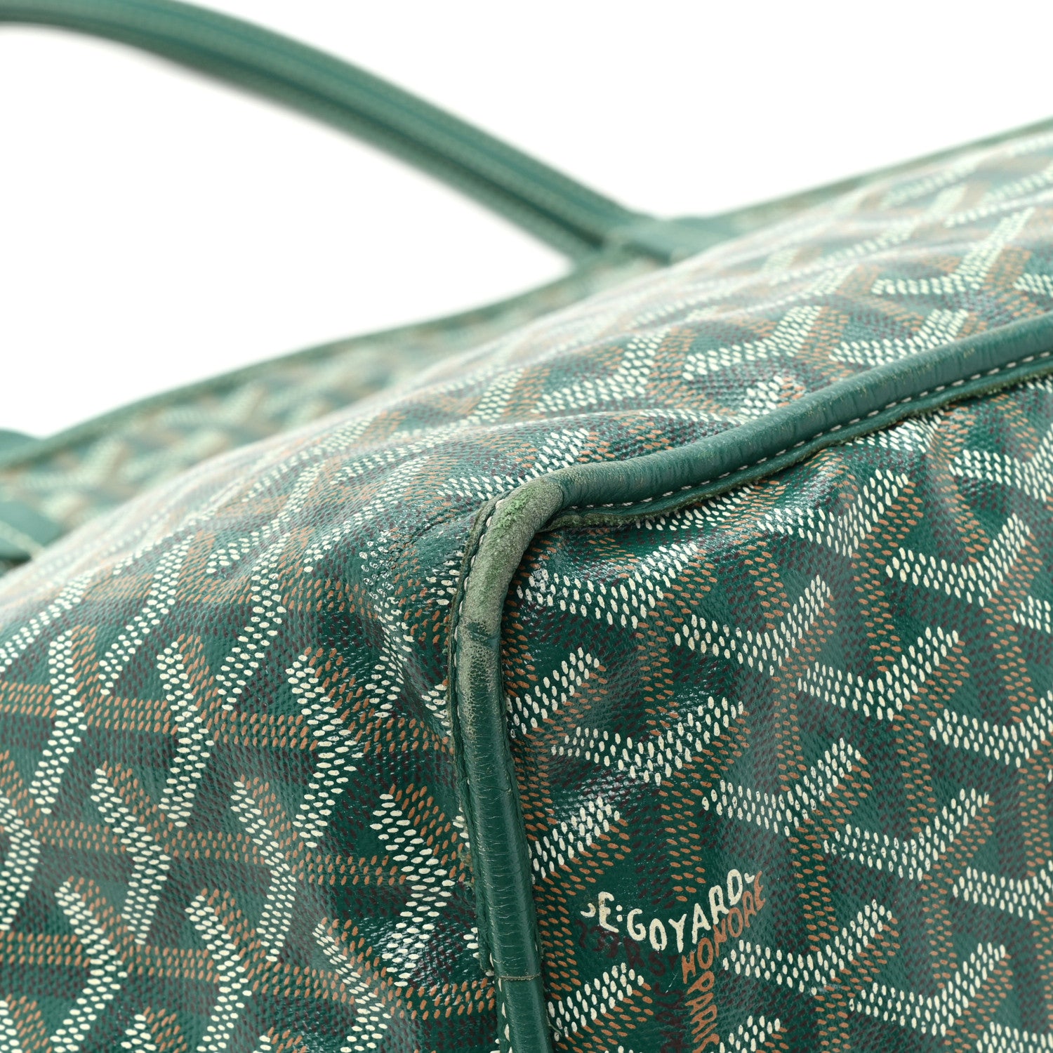 Goyard Goyardine Saint Louis GM Green 22 of 24