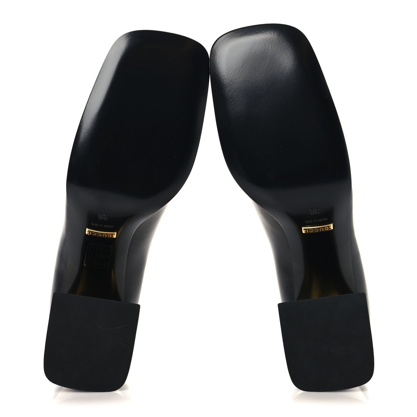 Malaga Kid Horsebit 75mm Pumps 38 Black