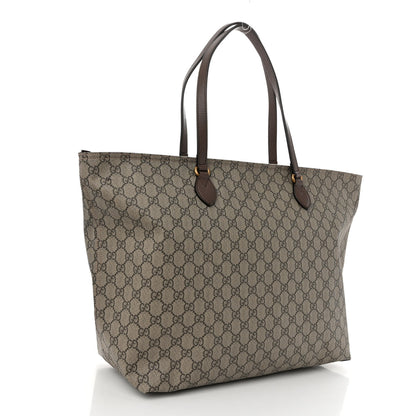 Gucci GG Supreme Monogram Medium Ophidia Shopping Tote Ebony 2 of 9