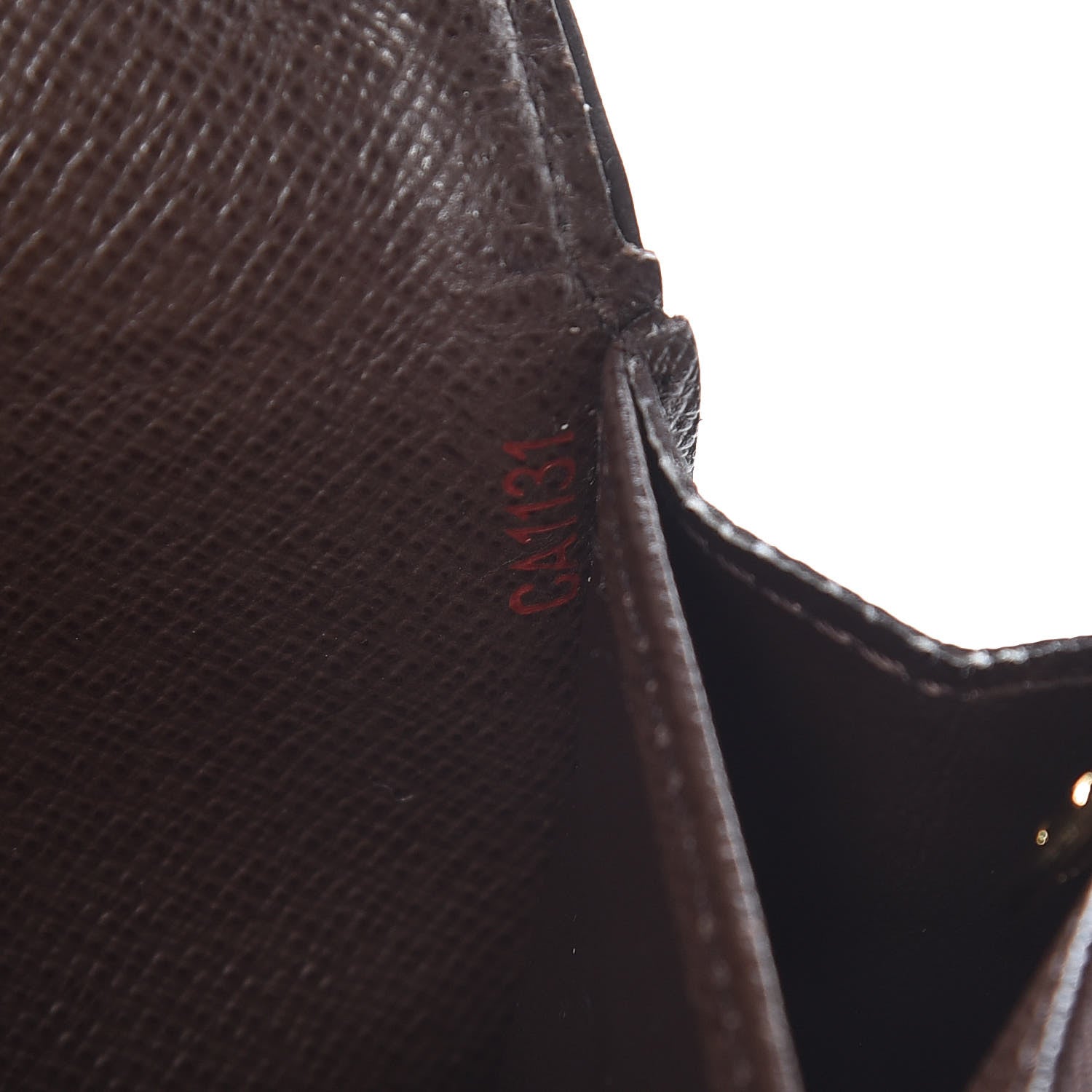 Louis Vuitton Damier Ebene Sistina Wallet 7 of 14