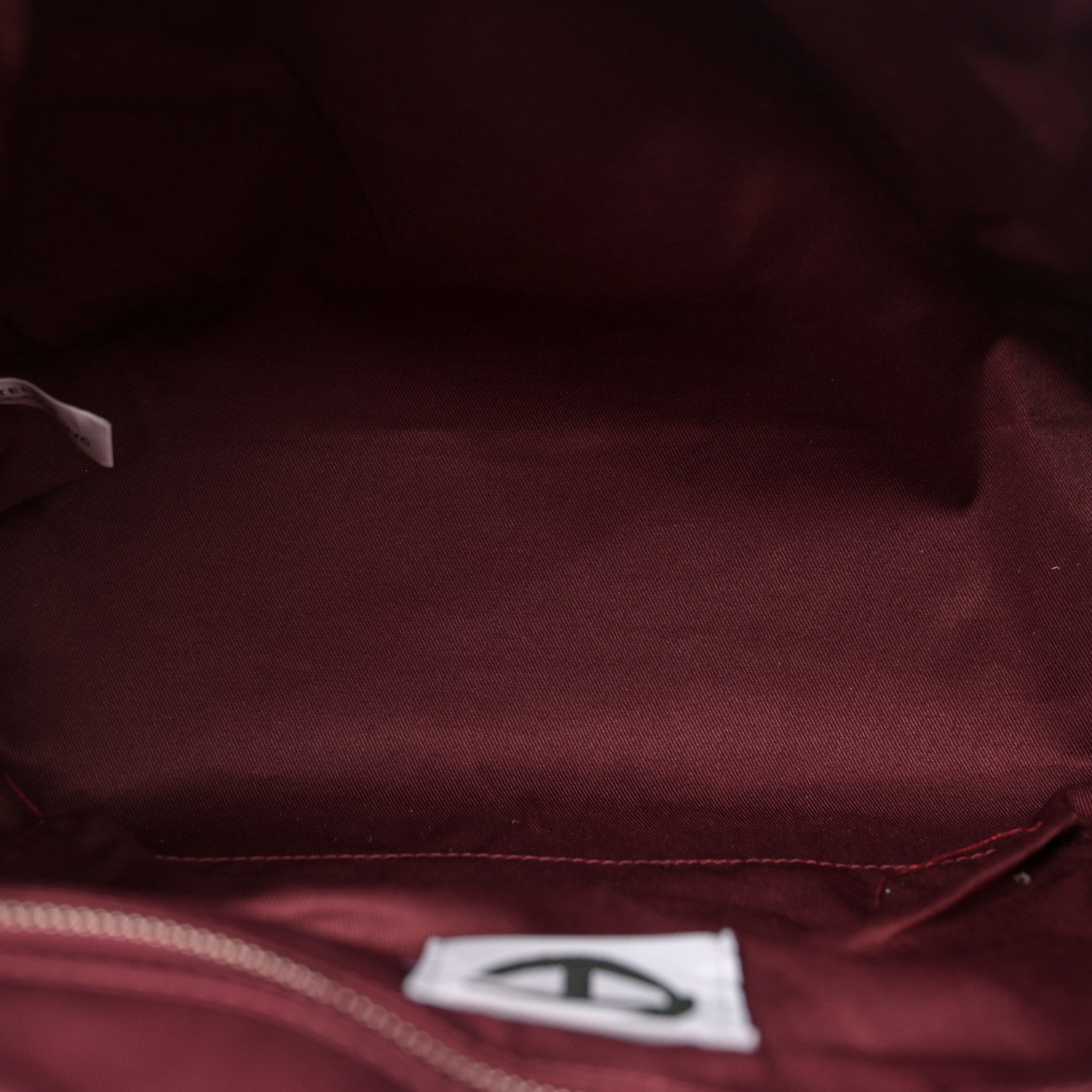 Telfar Vegan Leather Medium Shopping Bag Oxblood 5 of 11