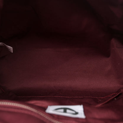 Telfar Vegan Leather Medium Shopping Bag Oxblood 5 of 11