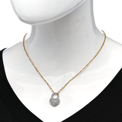 Louis Vuitton Crystal Crazy In Lock Necklace 2 of 8