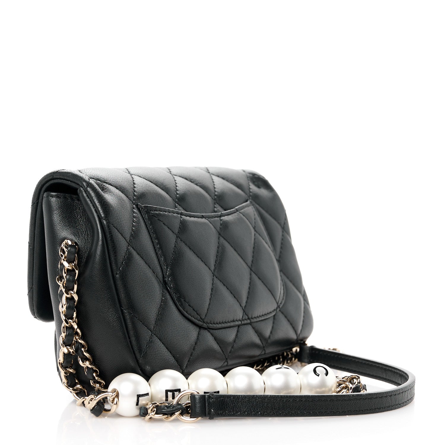 Chanel Lambskin Quilted Mini My Precious Flap Black 3 of 11