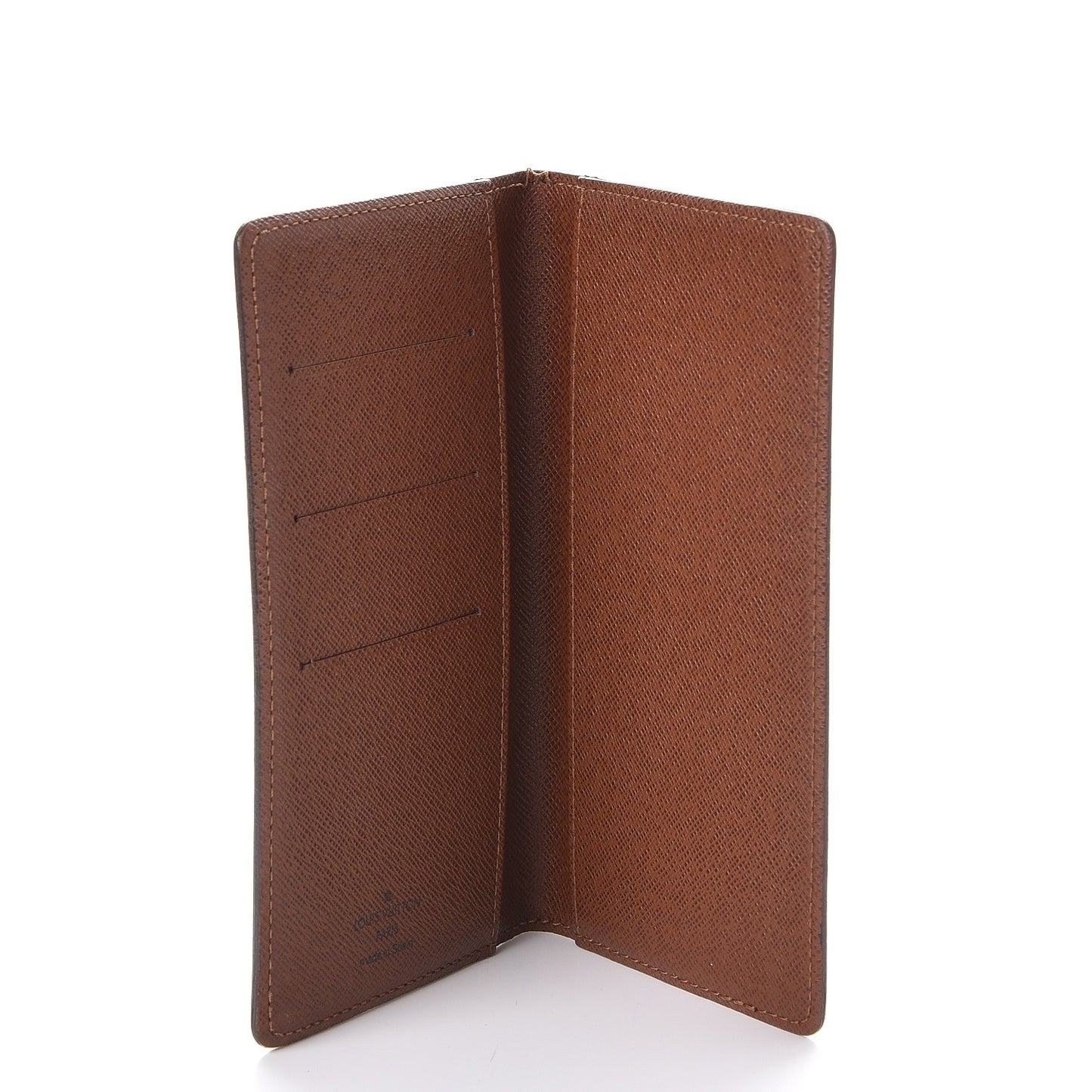 Monogram Checkbook Holder Wallet