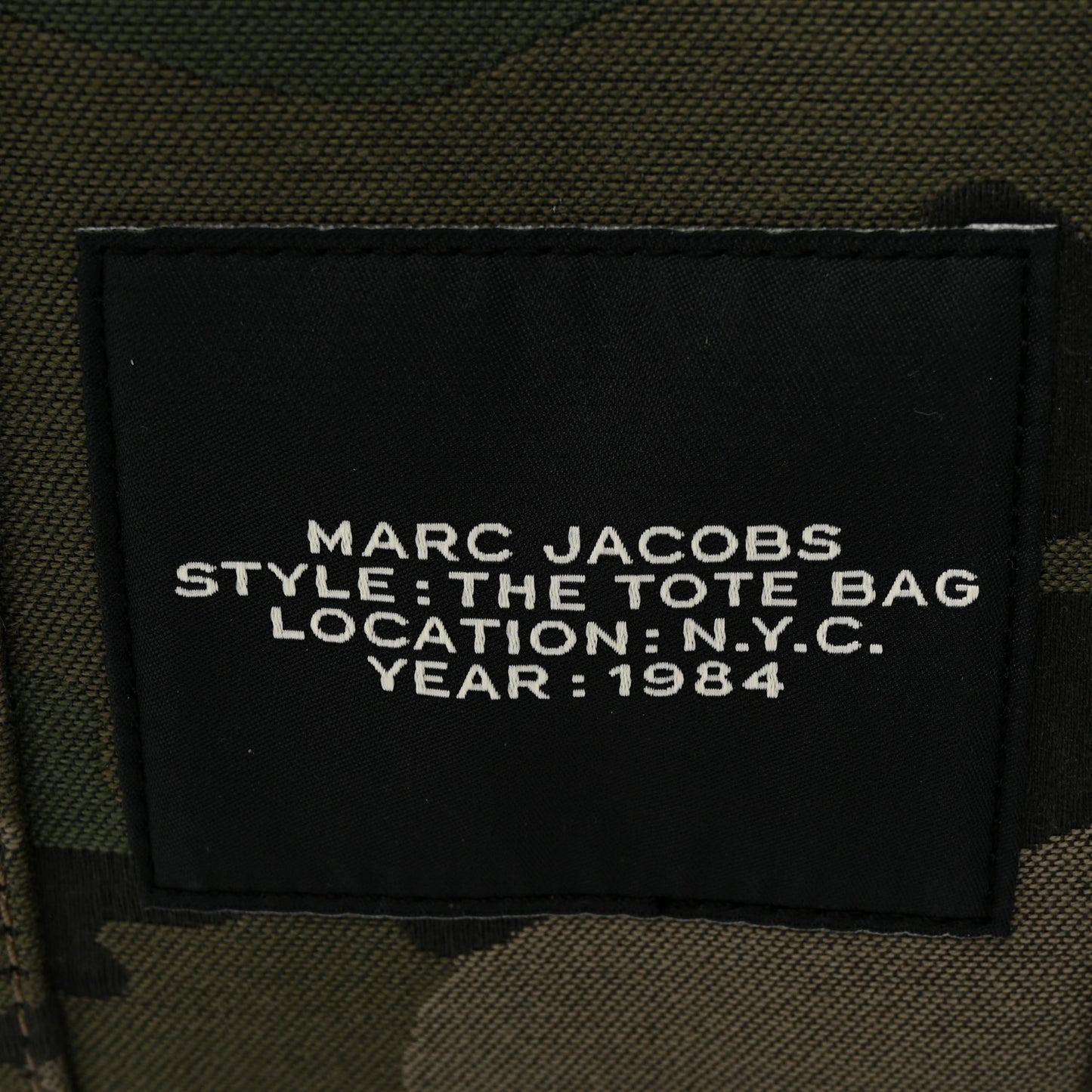 Canvas Camouflage Small The Tote Bag Khaki