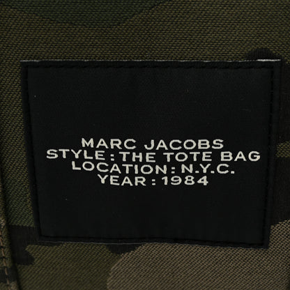 Marc Jacobs Canvas Camouflage Small The Tote Bag Khaki 6 of 13