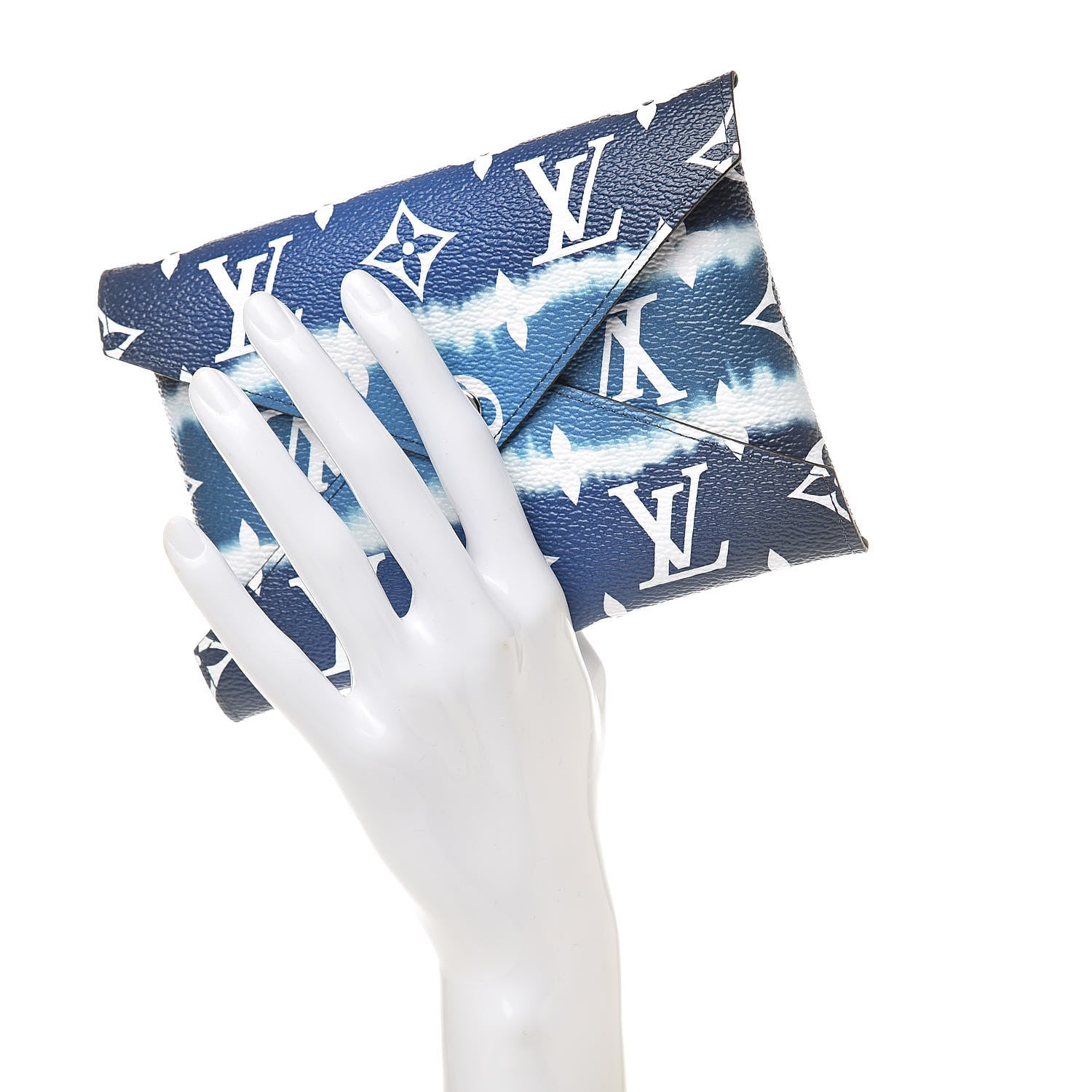 Louis Vuitton Monogram Escale Medium Kirigami Pochette Insert Blue 2 of 7