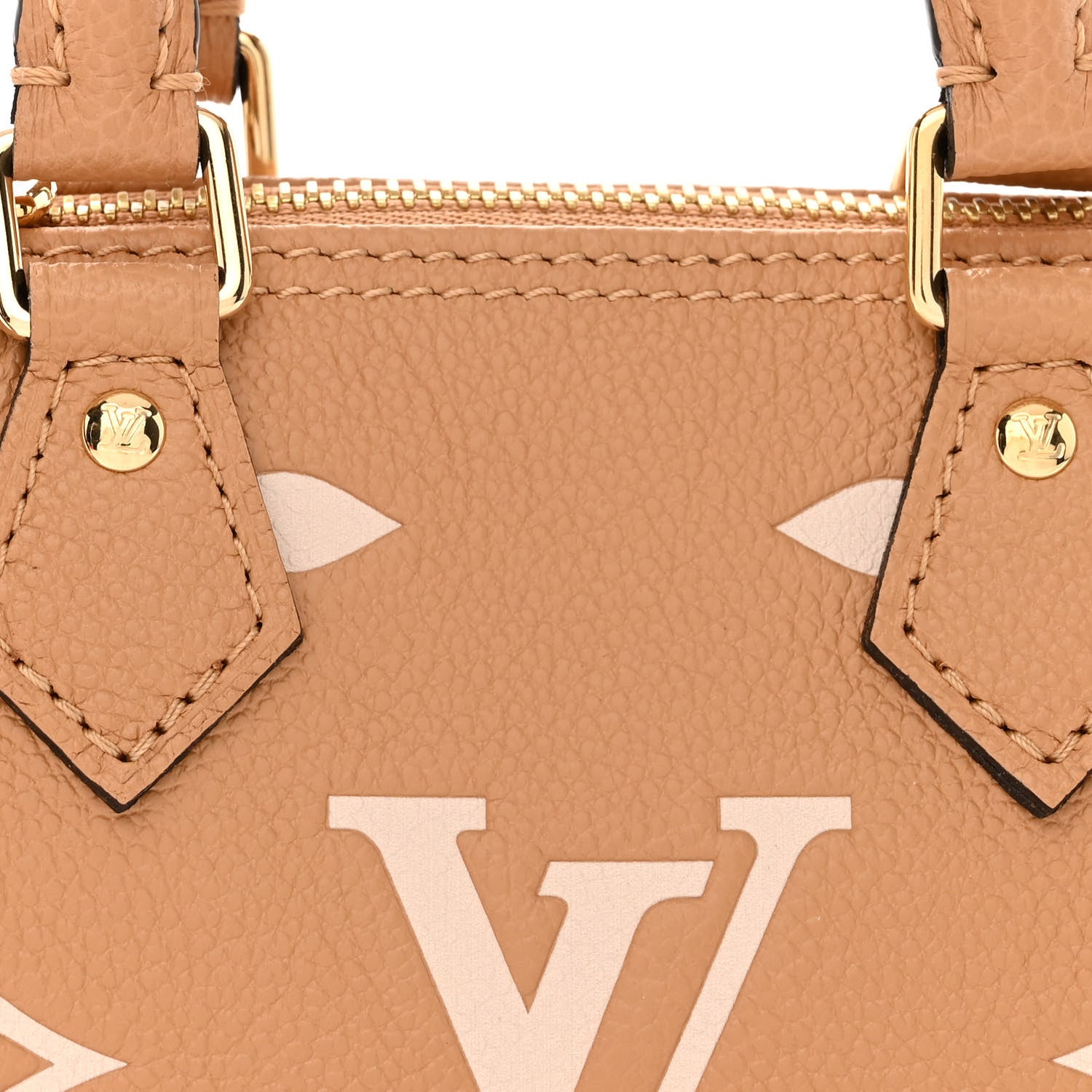 Louis Vuitton Empreinte Monogram Giant Nano Speedy Arizona Creme 7 of 10