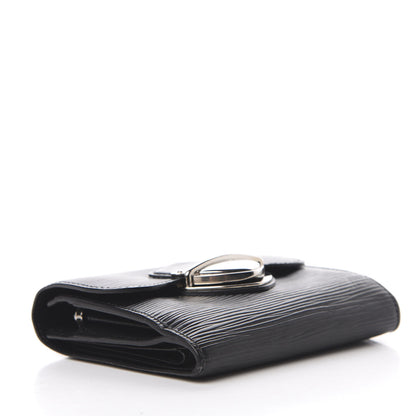 Louis Vuitton Electric Epi Joey Wallet Black 4 of 12