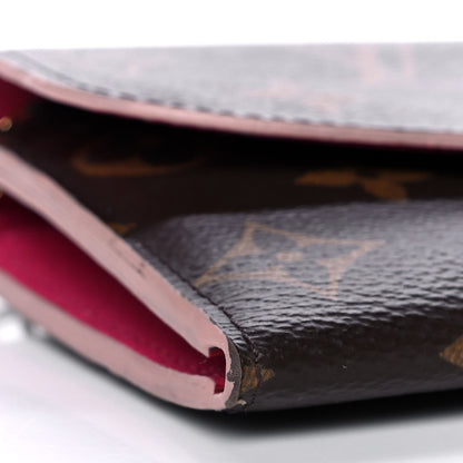 Louis Vuitton Monogram Bloom Flower Emilie Wallet 12 of 14