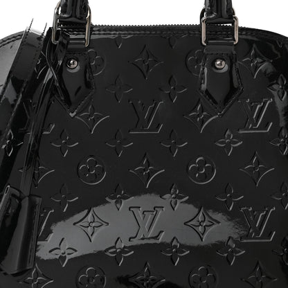 Louis Vuitton Vernis Alma PM Noir Magnetique 8 of 12