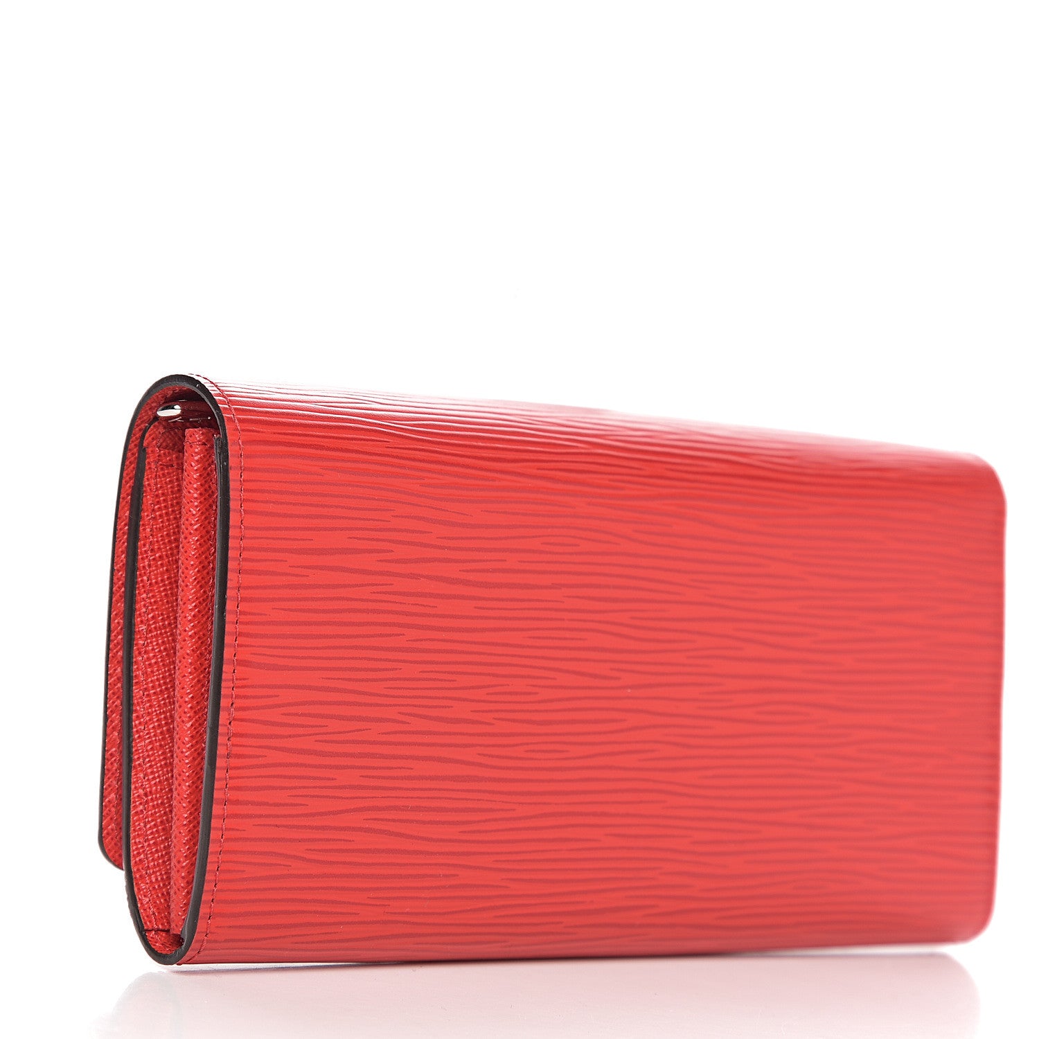 Louis Vuitton Epi Louise Wallet Coquelicot 2 of 5