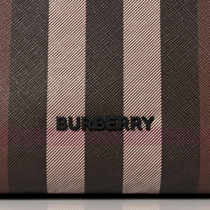 Burberry E-Canvas Denny Check Tote Brown 8 of 10