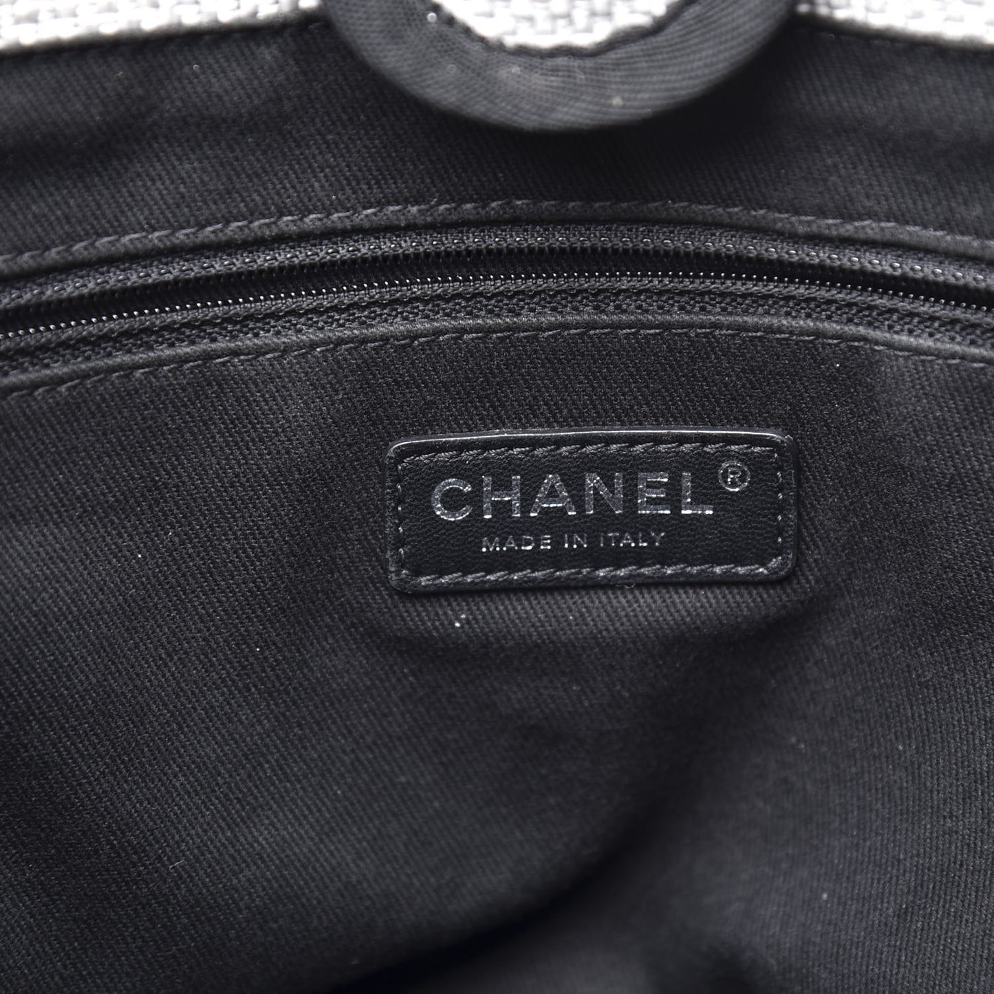 Canvas Small Deauville Tote Grey