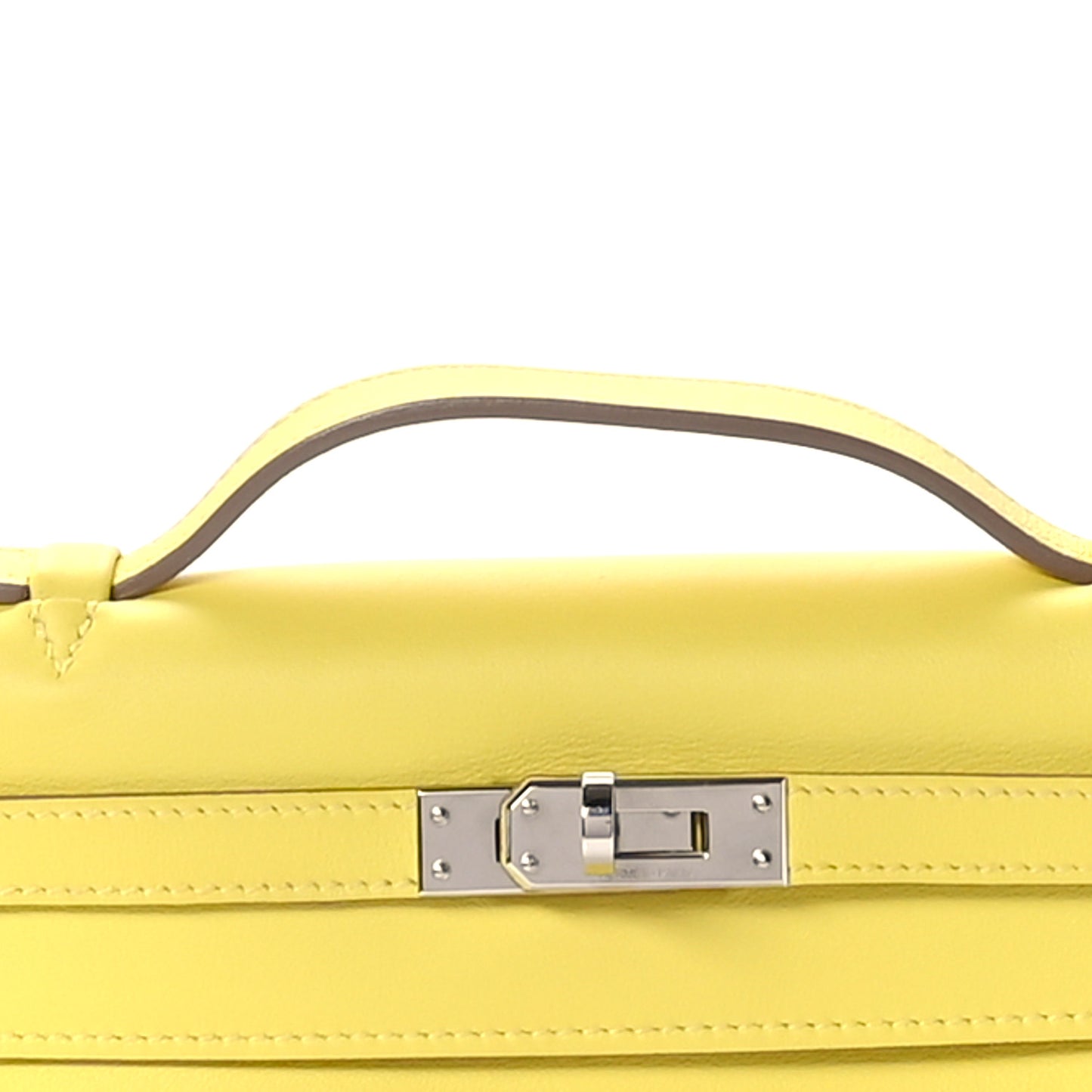 Swift Kelly Pochette Clutch Lime
