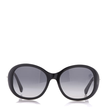 Chanel Acetate CC Turnlock Sunglasses 5235-Q Black Beige 2 of 7