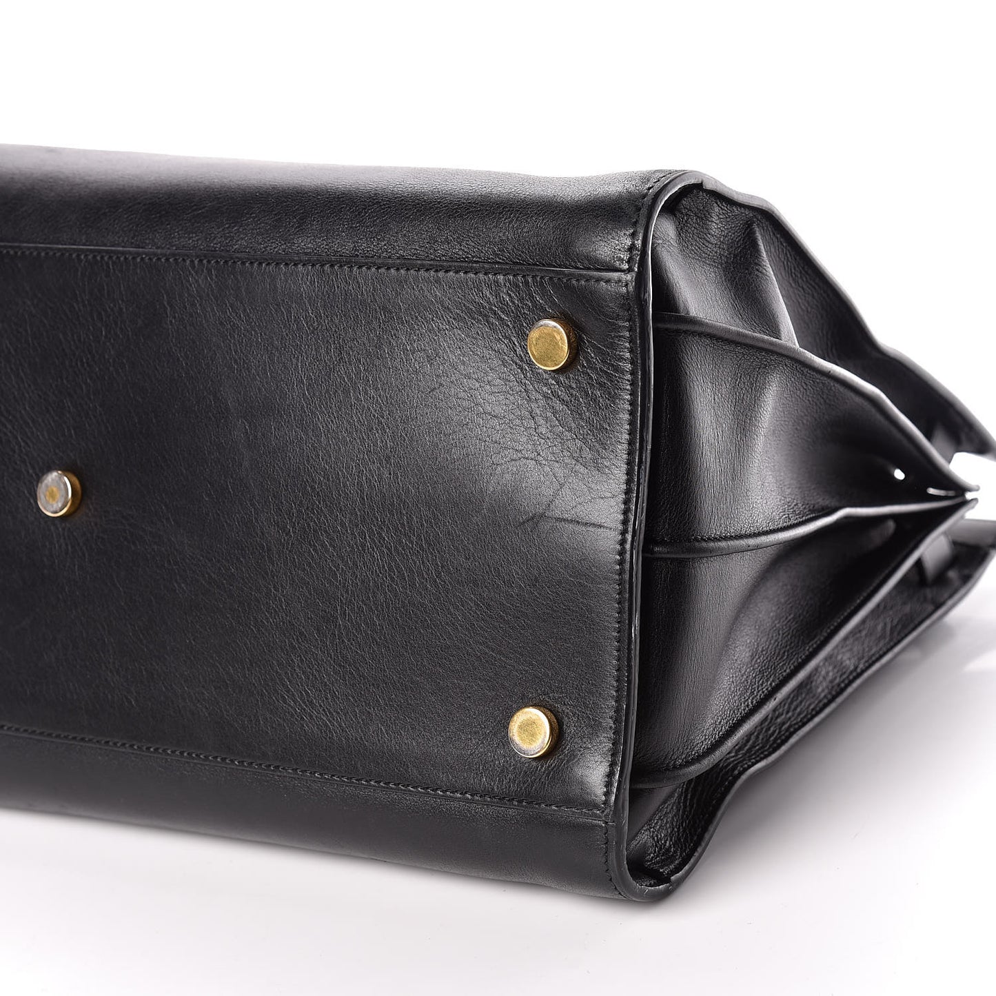 Calfskin Large Sac De Jour Carryall Black
