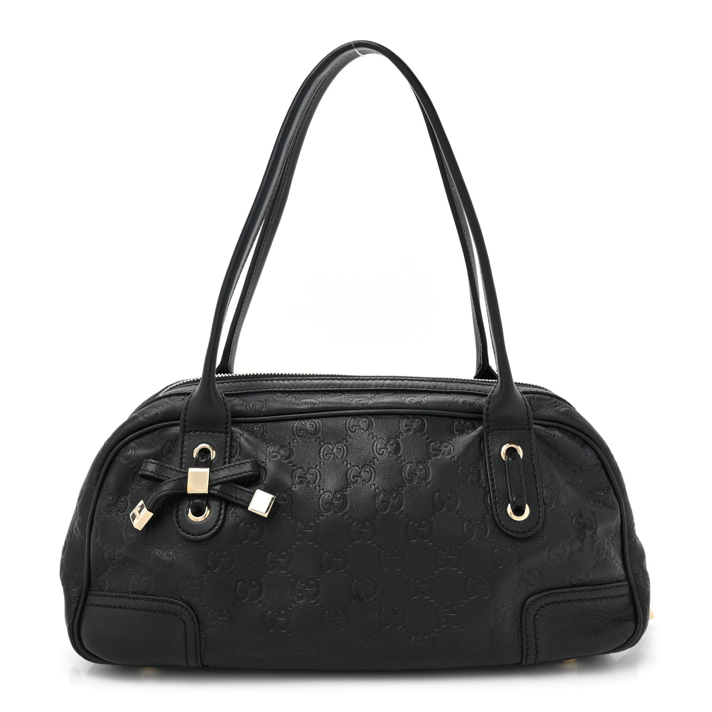 Guccissima Small Princy Satchel Black