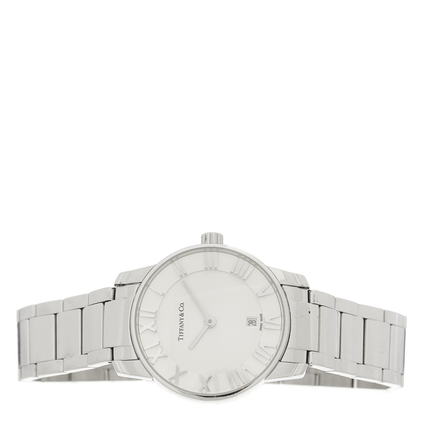 Tiffany Stainless Steel 29mm Atlas 2-Hand Quartz Watch 2 of 5