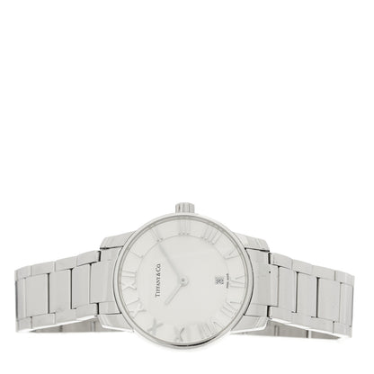 Tiffany Stainless Steel 29mm Atlas 2-Hand Quartz Watch 2 of 5