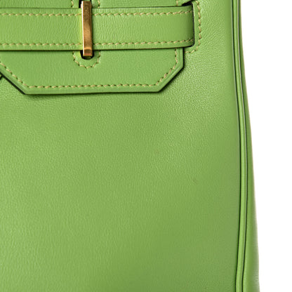 Hermes Veau Gulliver Birkin 35 Vert Cru 11 of 18