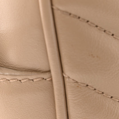 Saint Laurent Calfskin Matelasse Monogram Lou Camera Bag Nude Powder 13 of 16