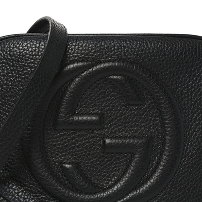 Gucci Pebbled Calfskin Small Soho Disco Bag Black 8 of 10