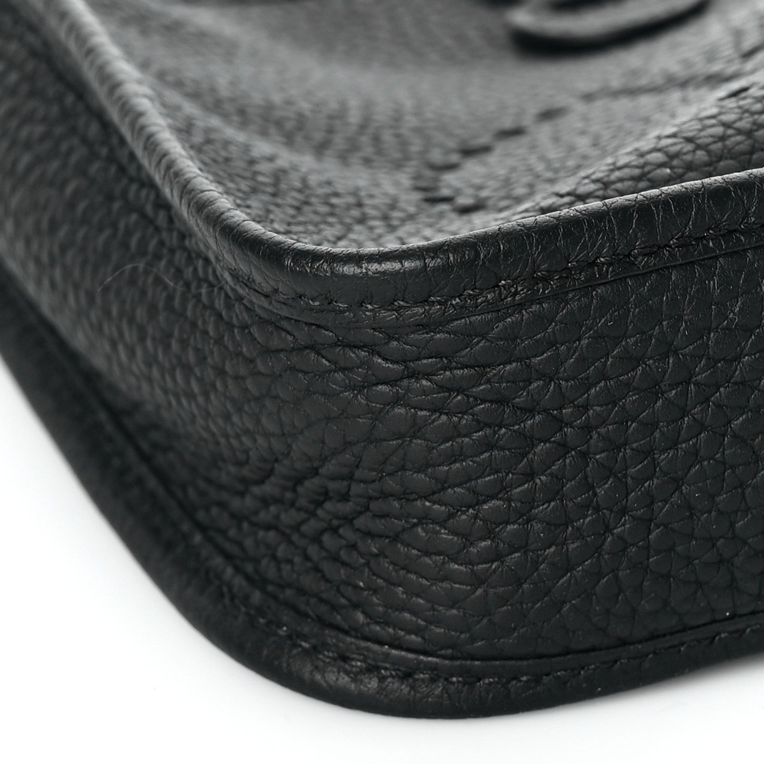 Hermes Taurillon Clemence Evelyne TPM Black 7 of 9