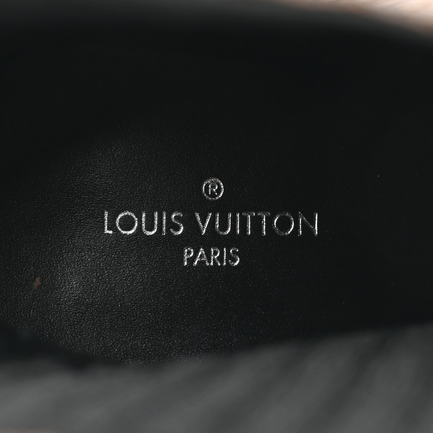 Louis Vuitton Patent Nano Monogram Ankle Star Trail Boots 38.5 Black 8 of 10