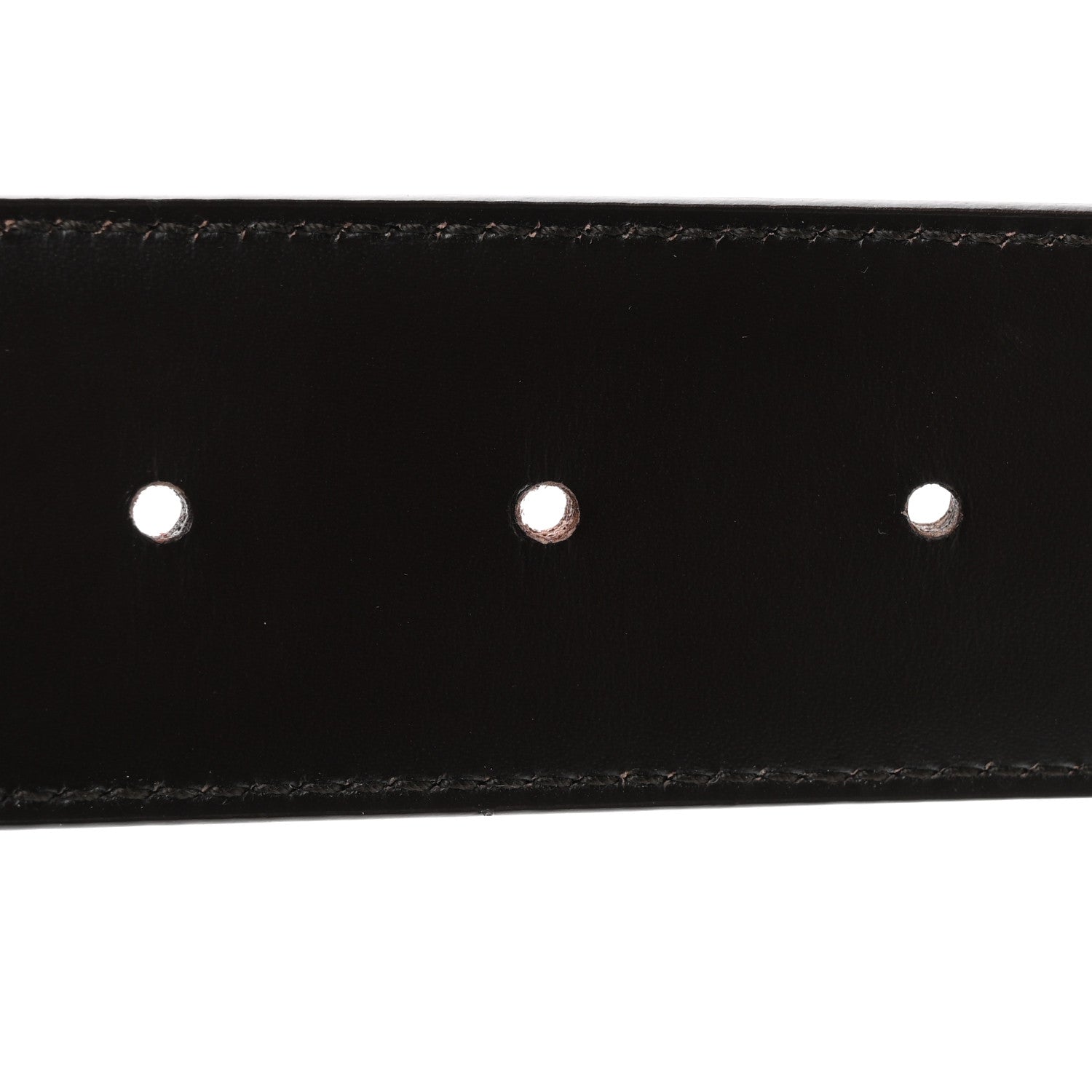 Gucci Metallic Guccissima Interlocking G Belt 100 40 Gold 5 of 5