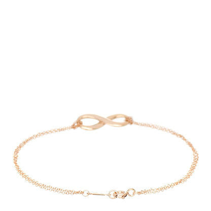 Tiffany 18K Rose Gold Infinity Bracelet 2 of 3