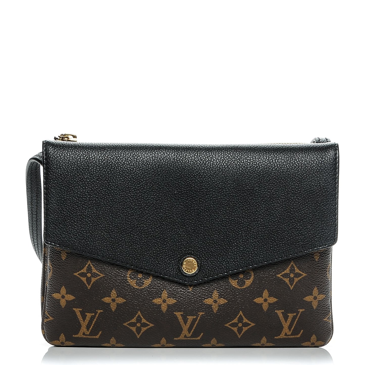 Monogram Twice Pochette Black