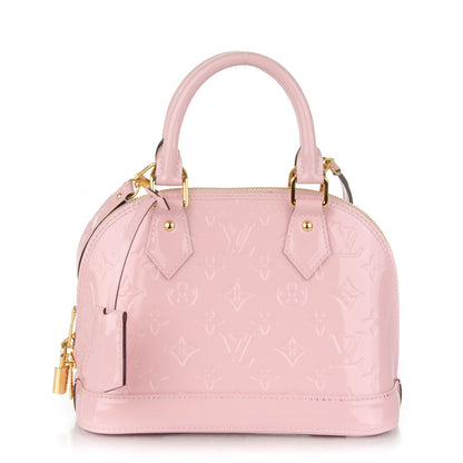 Louis Vuitton Vernis Alma BB Rose Ballerine 1 of 7