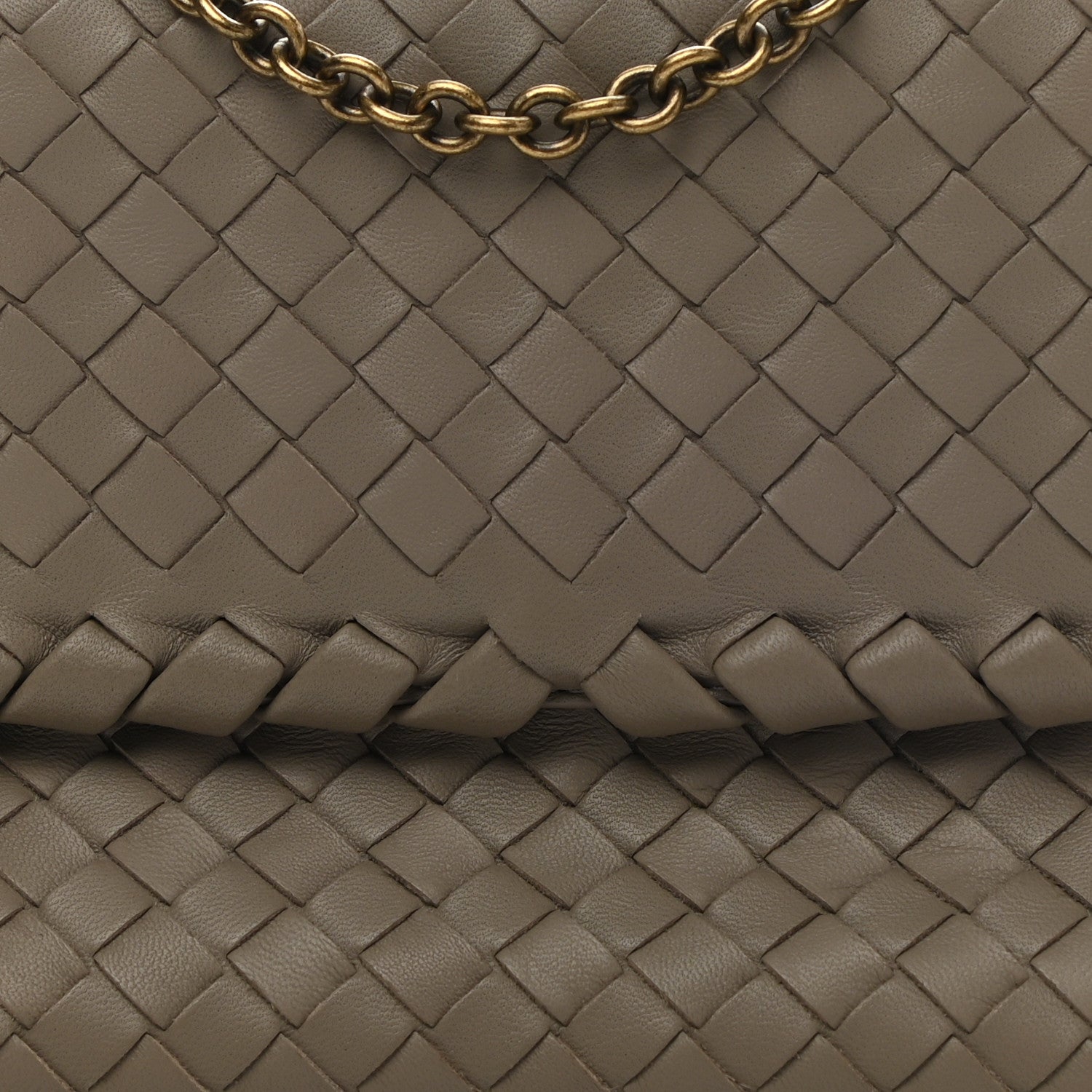 Bottega Veneta Nappa Intrecciato Baby Olimpia Shoulder Bag Mink 5 of 9