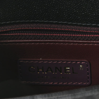 Chanel Caviar Quilted Mini Coco Handle Flap Black 6 of 9