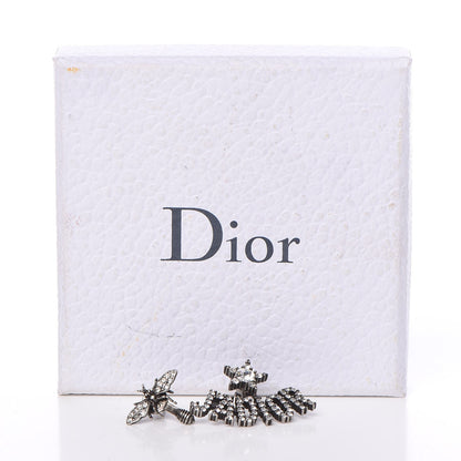 Christian Dior Palladium Crystal J'adior Earrings 5 of 5