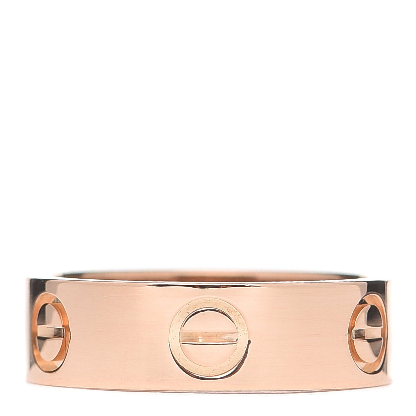 18K Pink Gold 5.5mm LOVE Ring 51 5.75