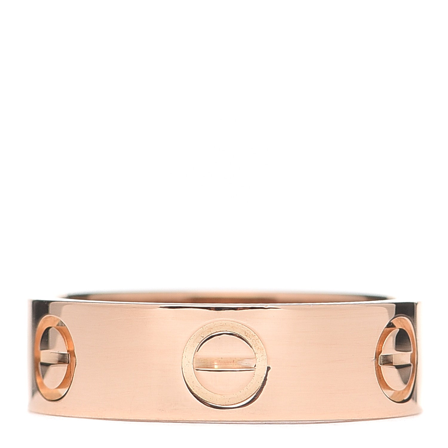 Cartier 18K Pink Gold 5.5mm LOVE Ring 51 5.75 3 of 5