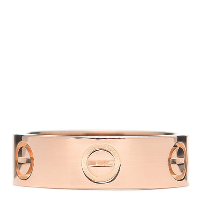 Cartier 18K Pink Gold 5.5mm LOVE Ring 51 5.75 3 of 5
