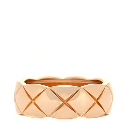 Chanel 18K Yellow Gold Small Coco Crush Ring 50 5.5 1 of 5