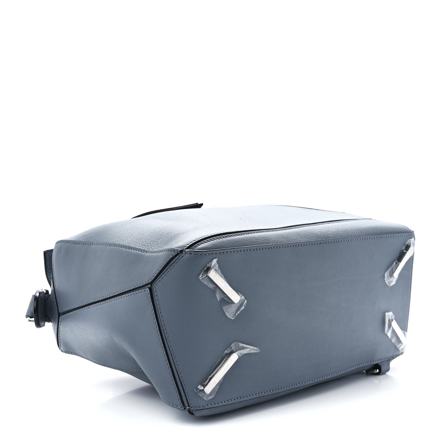 Loewe Calfskin Medium Puzzle Bag Stone Blue 3 of 11