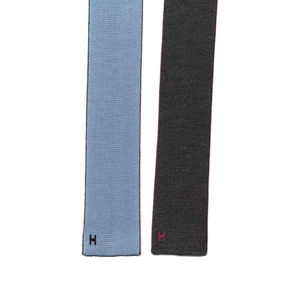 Hermes Silk Maille De Soie 4 Temps Tie Marine Azur Flanelle 2 of 4